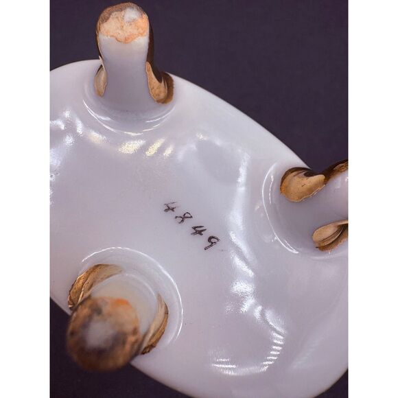 Vintage 50s Lefton Cigarette Holders and 3 Ashtrays Ladies Smoking Set - Picture 4 of 7